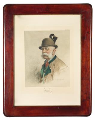 Emperor Franz Joseph I. of Austria, - Imperial Court Memorabilia and Historical Objects