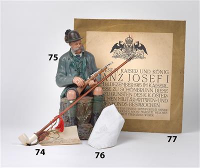 Emperor Franz Joseph I. of Austria – personal cigar holder, - Rekvizity z císařského dvora