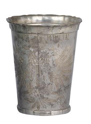 Empress Elisabeth of Austria - beaker for washing of feet 1880, - Imperial Court Memorabilia and Historical Objects
