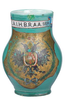 Empress Elisabeth of Austria – jug for washing of feet 1884, - Rekvizity z císařského dvora