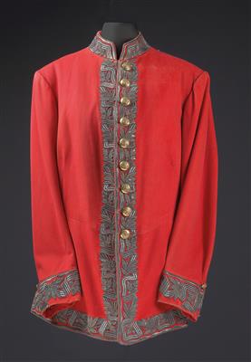 Imperial Austrian court - tunic from the dress uniform of a chief rider of the Campagne stable, - Casa Imperiale e oggetti d'epoca