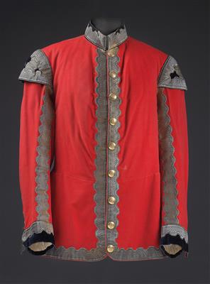 Imperial Austrian court - tunic of a trumpeter of the 1st Arcieren-lifeguards, - Imperial Court Memorabilia and Historical Objects