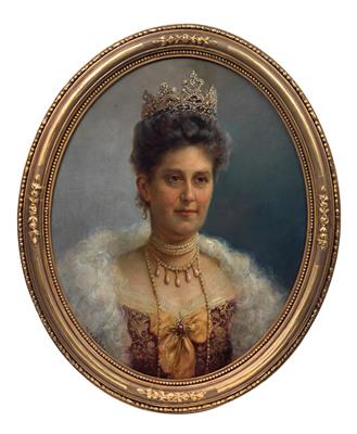 Hans Zatzka (Breitensee 1859-1945 ebd) - Erzherzogin Maria Annunziata, - Kaiserhaus und Historika