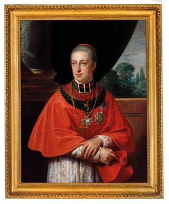 Johann Baptist Edler von Lampi the elder (Romeno 1751-1830 Vienna) attributed -Cardinal Archduke Rudolf, - Imperial Court Memorabilia and Historical Objects