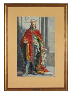 Portrait series of House of Habsburg, - Casa Imperiale e oggetti d'epoca