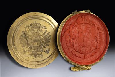 Emperor Joseph II – large seal, - Casa Imperiale e oggetti d'epoca