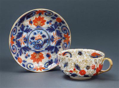 Kaiserlich österreichischer Hof - Teetasse mit Untertasse aus dem japanischen Service, - Kaiserhaus und Historika