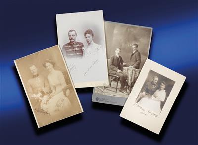 Family of Archduke Franz Salvator and Archduchess Marie Valerie - 7 photographs, - Rekvizity z císařského dvora