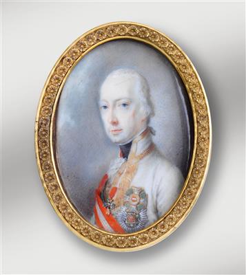 Emperor Francis I (II) of Austria, - Imperial Court Memorabilia and Historical Objects