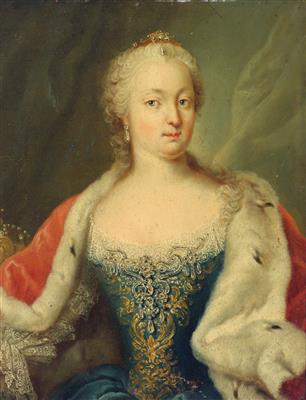 Emperor Francis I Stephan and Empress Maria Theresa, - Casa Imperiale e oggetti d'epoca