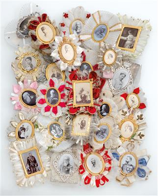 Imperial Austrian Court - a collection of wrappers of court ball sweets, - Imperial Court Memorabilia and Historical Objects