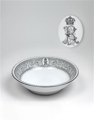 Crown Prince Rudolf - a washbasin from a set, - Casa Imperiale e oggetti d'epoca