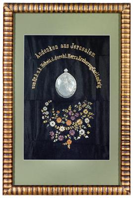 Archduke Charles Louis - “Souvenir of Jerusalem”, - Rekvizity z císařského dvora