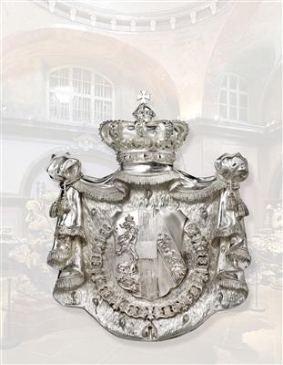 Haus Habsburg - Erzherzogliches Wappen aus der Wiener Kapuzinergruft, - Kaiserhaus und Historika