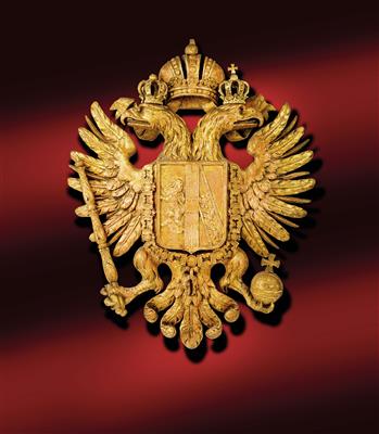 Imperial Austrian double eagle, - Casa Imperiale e oggetti d'epoca