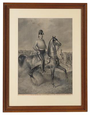 General of the Cavalry Ignaz Count Hardegg - Imperial Court Memorabilia and Historical Objects