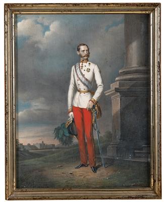 Emperor Francis Joseph I of Austria, - Imperial Court Memorabilia and Historical Objects