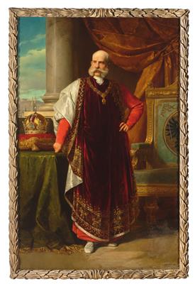 Eduard Lebiedzki - Emperor Francis Joseph I of Austria - Imperial Court Memorabilia and Historical Objects