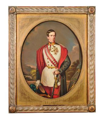 Josef Kriehuber zugeschrieben - Kaiser Franz Joseph I. von Österreich - Kaiserhaus und Historika
