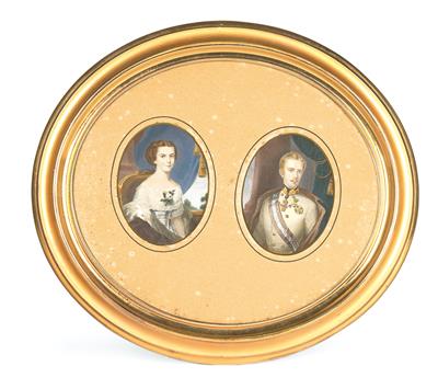 Kaiser Franz Joseph I. und Kaiserin Elisabeth, - Kaiserhaus und Historika