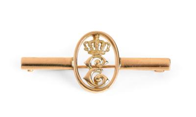 Field Marshal Archduke Eugen - a gift tie pin, - Rekvizity z císařského dvora