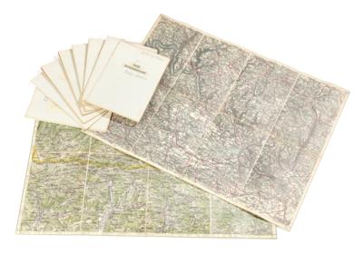 Field Marshal Archduke Eugene - maps from the Archduke’s archives, - Rekvizity z císařského dvora