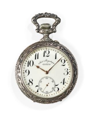 Große Taschenuhr mit Porträt Kaiser Franz Joseph I., - Kaiserhaus & Historika