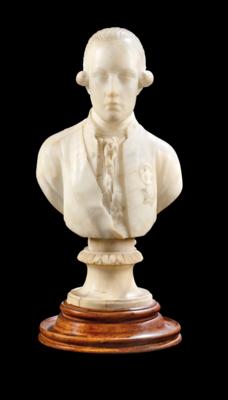 Emperor Francis II (I) - a bust, - Imperial Court Memorabilia & Historical Objects