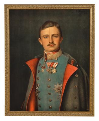 Emperor Charles I of Austria, - Imperial Court Memorabilia & Historical Objects