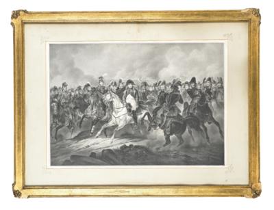 Kaiser Napoleon I. mit seinen Marschällen und Generälen, - Kaiserhaus & Historika