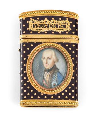 Palatine Archduke Alexander Leopold - a carnet de bal, - Imperial Court Memorabilia & Historical Objects