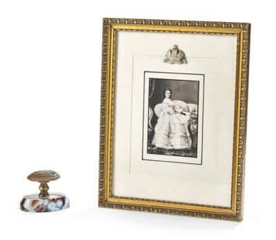 Door knob with the monogram of Empress Elisabeth, - Imperial Court Memorabilia & Historical Objects