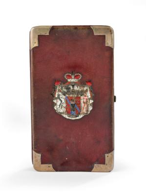 Prince Clemens Metternich - cigar case, - Imperial Court Memorabilia & Historical Objects