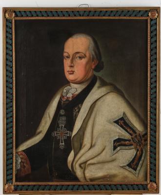 Archduke Maximilian Francis as Grand Master of the Teutonic Order, - Rekvizity z císařského dvora