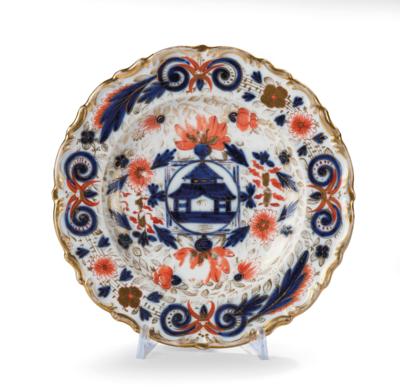 Imperial Austrian Court - a plate from the Japanese Service, - Rekvizity z císařského dvora