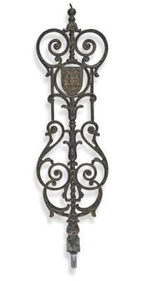 Imperial Capital and Residence City of Vienna - parts of a railing with imperial coat of arms of Vienna, - Imperial Court Memorabilia & Historical Objects