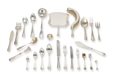 Archduke Franz Salvator - a large Viennese cutlery set, - Casa Imperiale e oggetti d'epoca