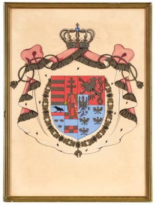 Archducal Coat of Arms, - Rekvizity z císařského dvora