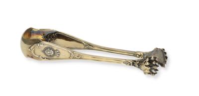 House of Hapsburg - sugar tongs from an archducal service, - Imperial Court Memorabilia & Historical Objects