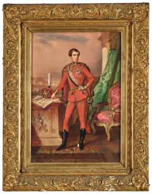 Joseph Plank (Hall in Tyrol 1815 - 1901 Vienna) - Emperor Francis Joseph I of Austria, - Rekvizity z císařského dvora