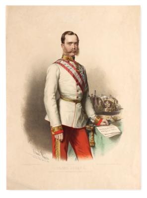 Emperor Francis Joseph I of Austria, - Imperial Court Memorabilia & Historical Objects