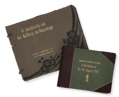 Emperor Charles I of Austria - 3 photo albums, - Imperial Court Memorabilia & Historical Objects