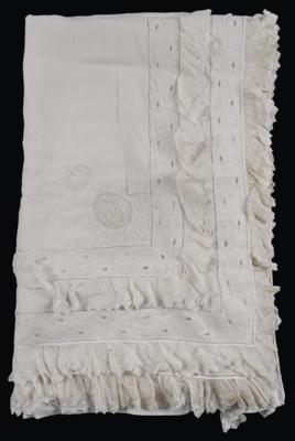 Empress Charlotte of Mexico - a personal blanket cover, - Casa Imperiale e oggetti d'epoca