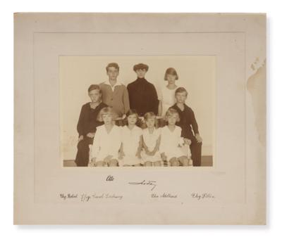 Empress Zita with her eight children, - Imperial Court Memorabilia & Historical Objects
