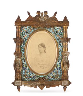 Königin Natalia von Serbien - Geschenkfoto, - Kaiserhaus & Historika