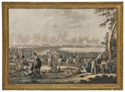 Übergang der bayerischen Truppen über die Donau bei Wien am 6. Juli 1809, - Kaiserhaus & Historika