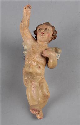 Neapolitanische Krippenfigur, Engel, - Arte popolare e sculture