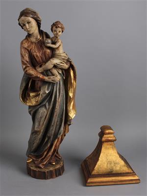 Madonna mit Kind, - Antiquariato