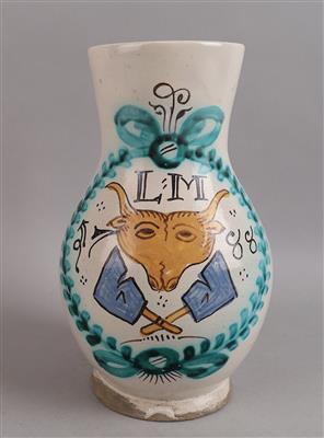 Zunftkrug, Slowakei datiert 1788, - Folk Art, Sculptures and Faience