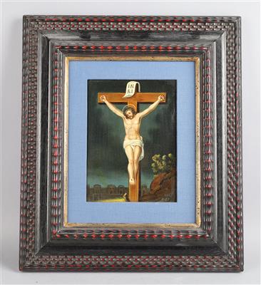 Christus am Kreuz, - Antiquariato